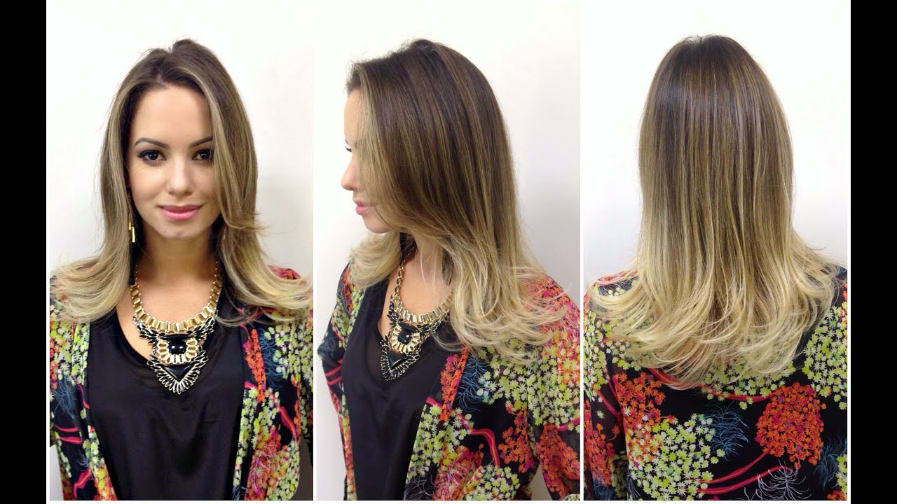 Cabelo Loiro | Mechas Paint e Ombré