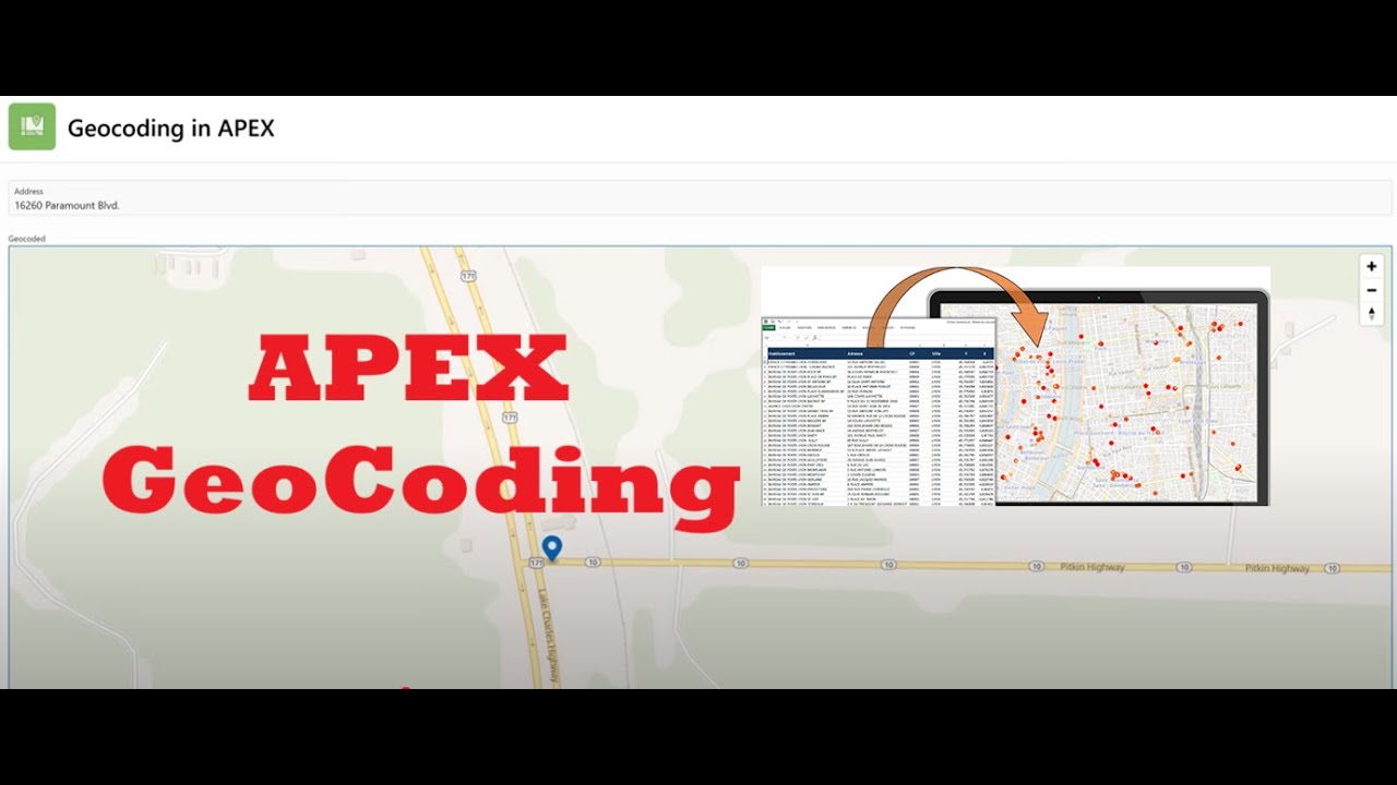 RTL Map Region Labels APEX 24.2 and GeoCoding in APEX
