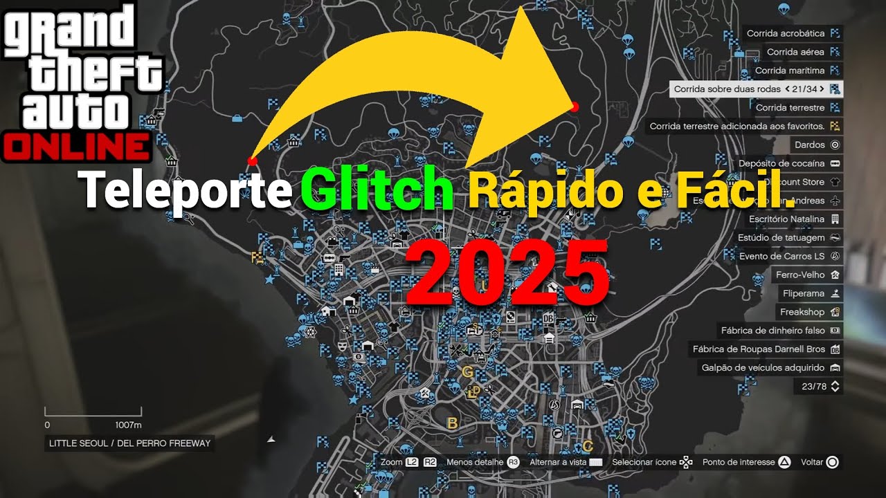 Como Fazer Teleporte no GTA 5 Online para PS5 - 2025 (Rápido e Fácil!)