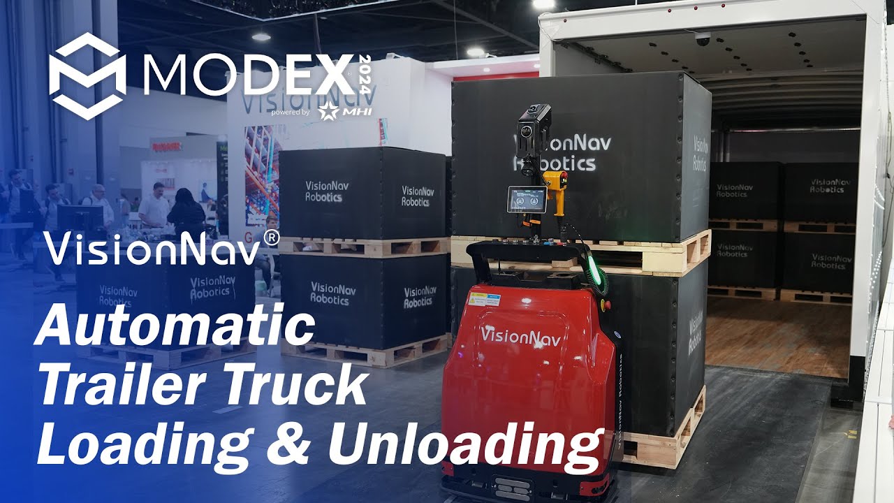 Automated Trailer Truck Loading/Unloading: Revealed at Modex 2024