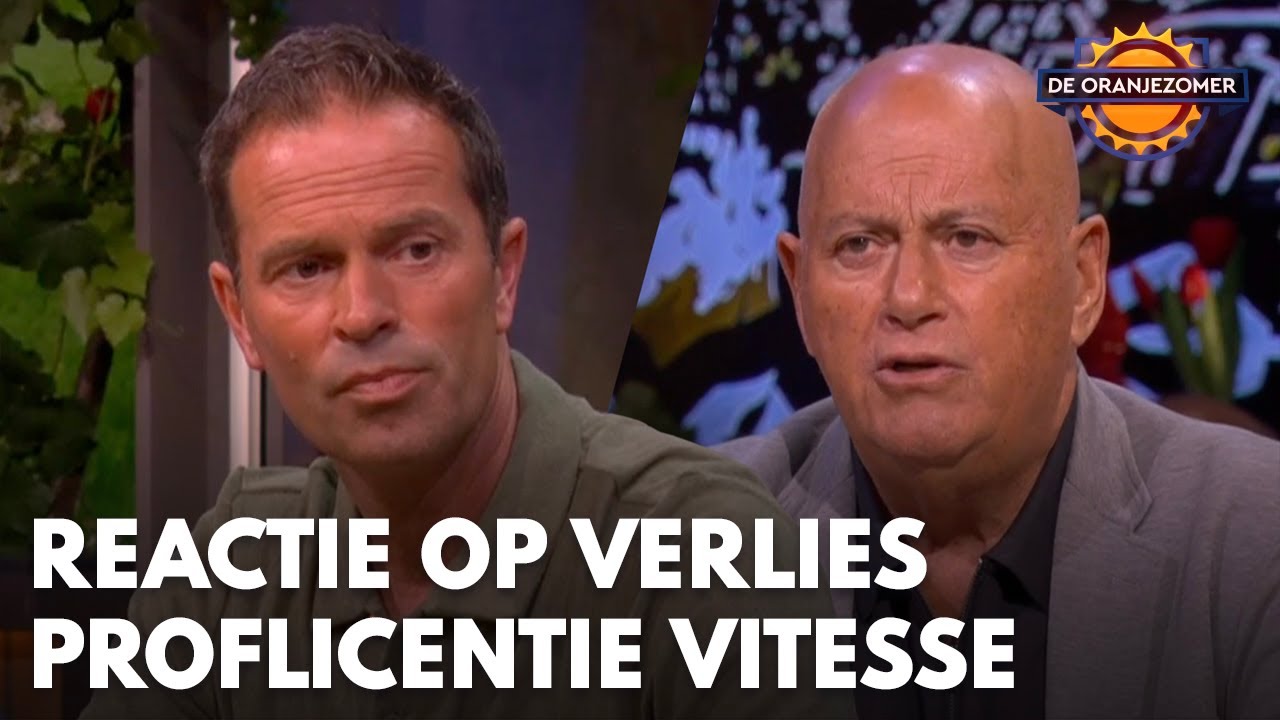 Jack van Gelder, Bas Nijhuis en Chris Woerts reageren op verlies proflicentie Vitesse