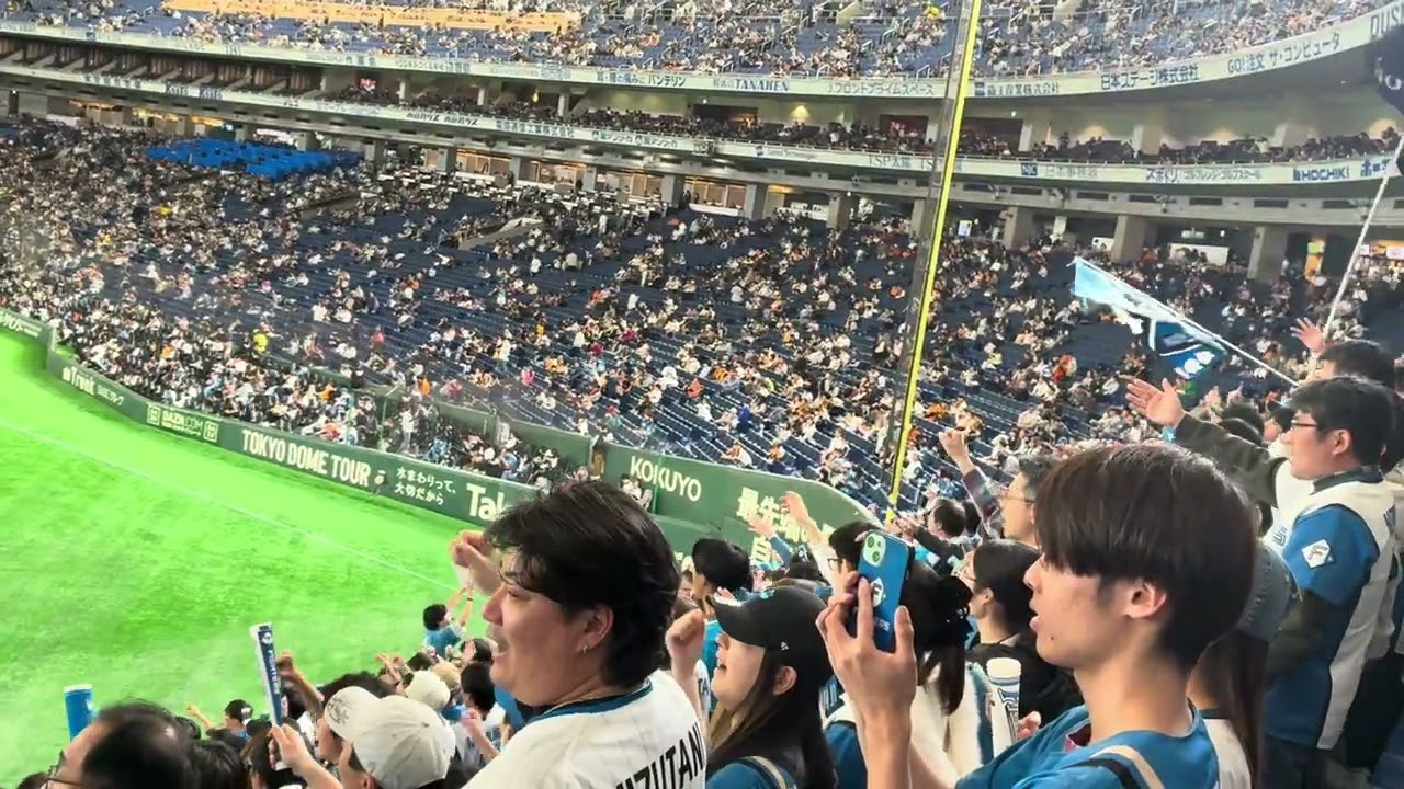 【東京】26/3/15 北海道日本ハムファイターズ 試合前スタメン応援歌1-9