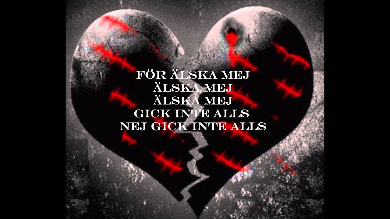 Wilmer X   Älska mej gick inte alls