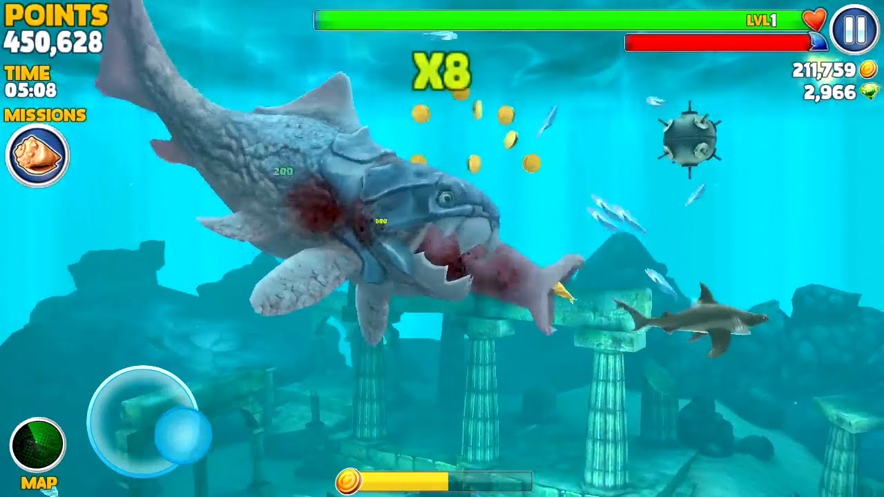 Hungry Shark Evolution: BIG DADDY (DUNKLEOSTEUS)