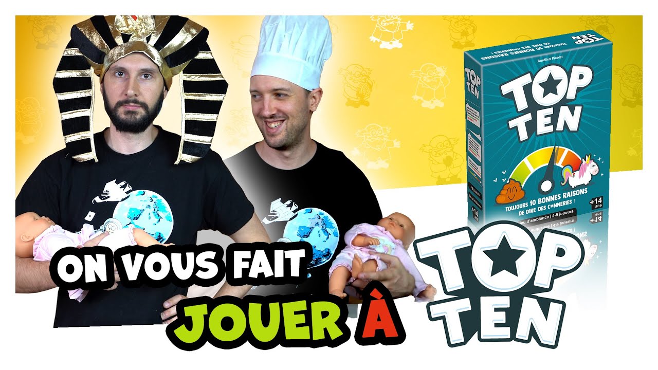 On explique et on vous fait jouer &agrave; Top Ten !