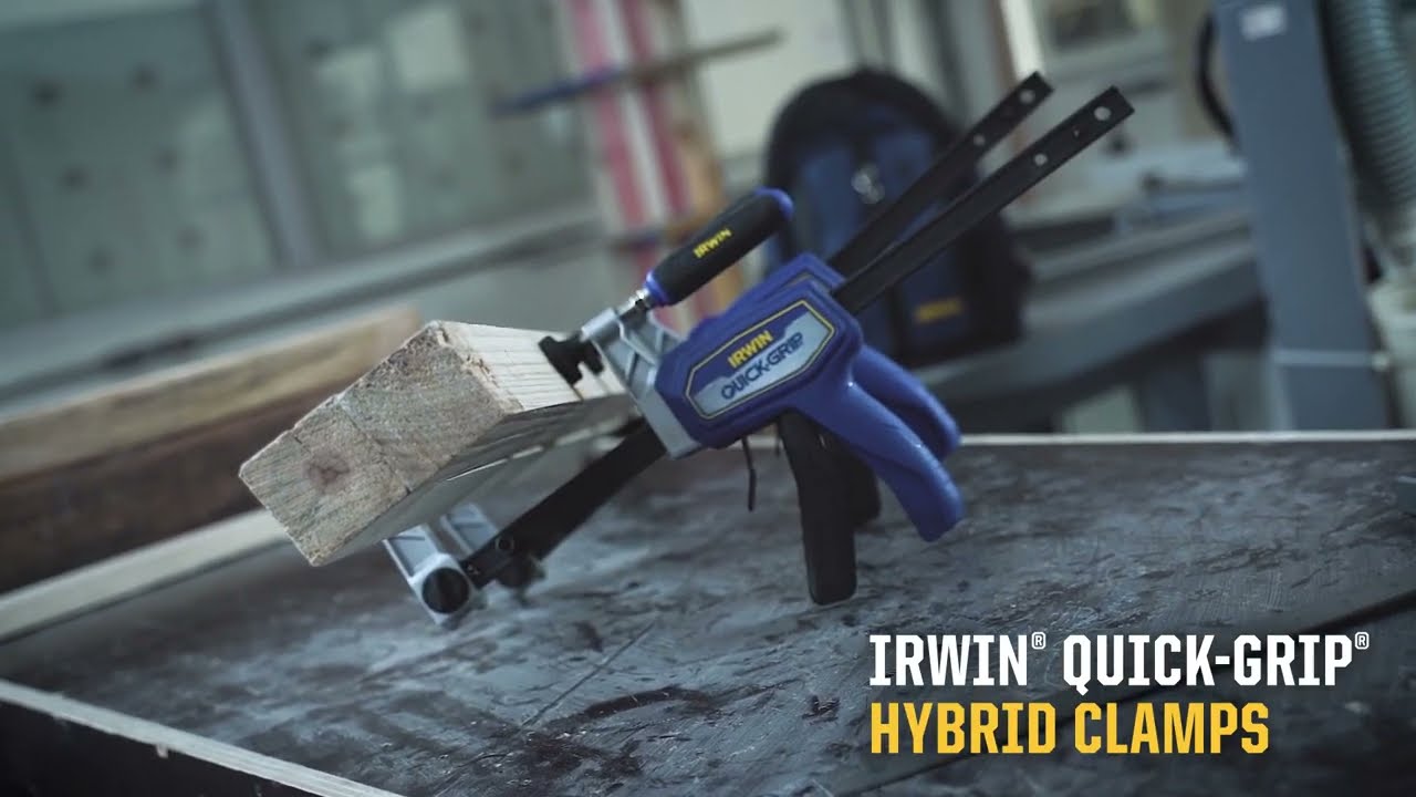 IRWIN&reg; QUICK-GRIP&reg; Hybrid Clamps | Product Introduction