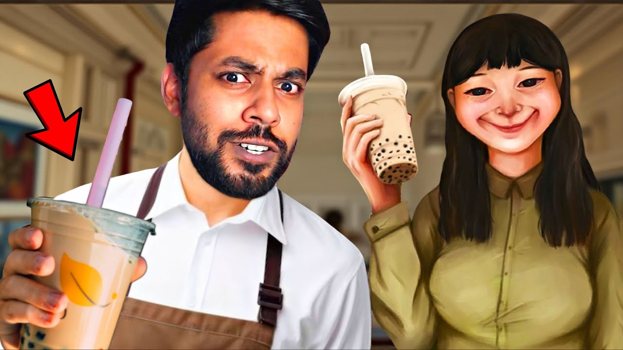 I opened a Boba tea shop and this happened !! | The Boba tea shop horror game | Mr IG