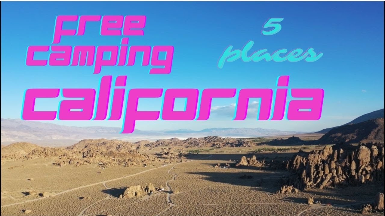 Free Camping in California