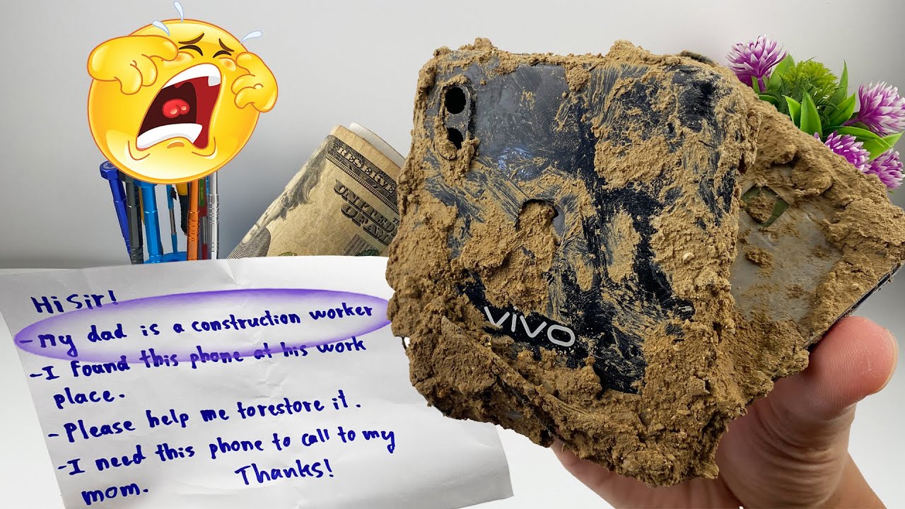 ¡Restauro un Vivo Y91 sucio y roto para un fan triste! 😢📱|  Increíble transformación #restauración