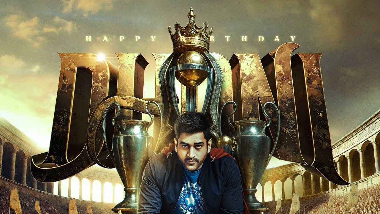 MS Dhoni Birthday Mashup 2025| Happy Birthday MSD | Ritvikraj Sfc Editz | A Fan Boy Tribute