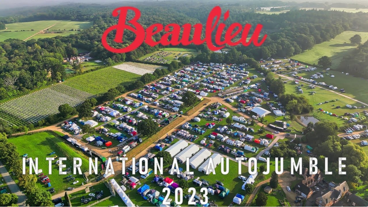 International Autojumble @ the National Motor Museum in Beaulieu (4K)