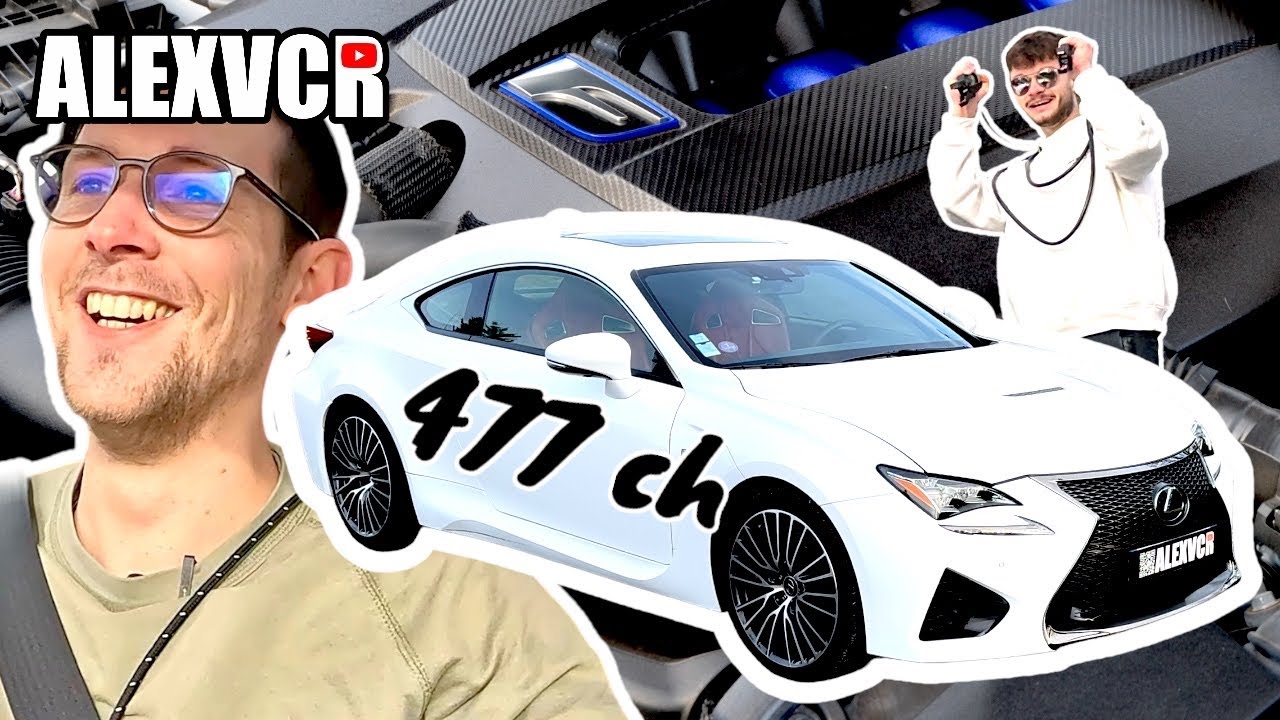 [VLOG] Découverte FANTASTIQUE, la RCF V8 🔥 (glisses sur glisses)