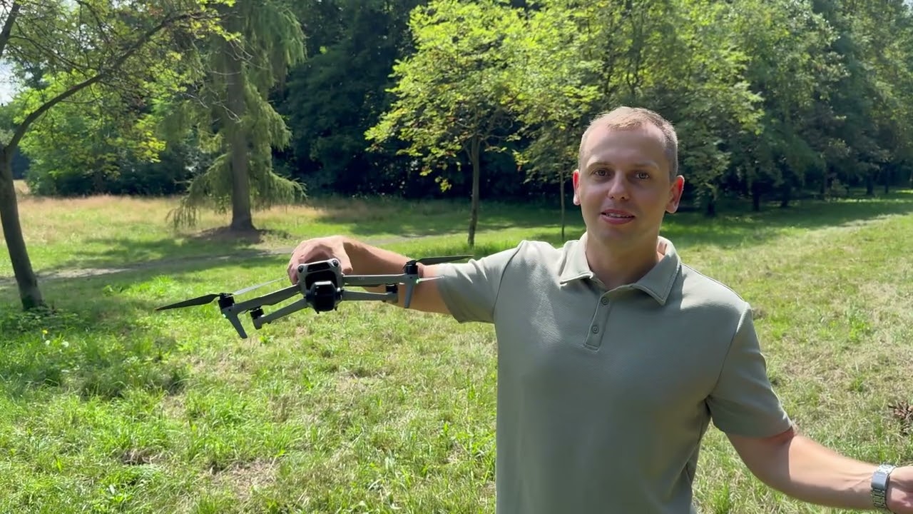 Pierwszy lot dronem DJI Air 3S