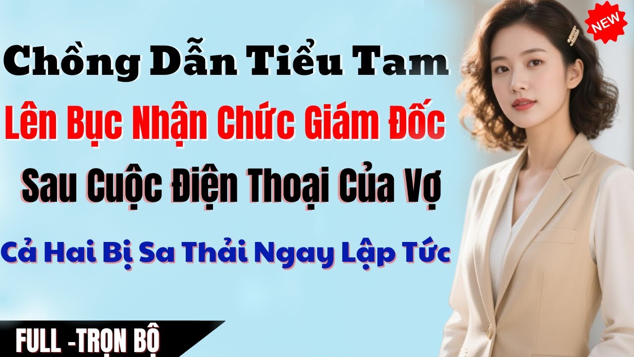 Chồng Dẫn Tiểu Tam Cùng Lên Bục Nhận Chức Giám Đốc – Sau Cuộc Điện Thoại Của Vợ Cả Hai Bị Sa Thải Ng