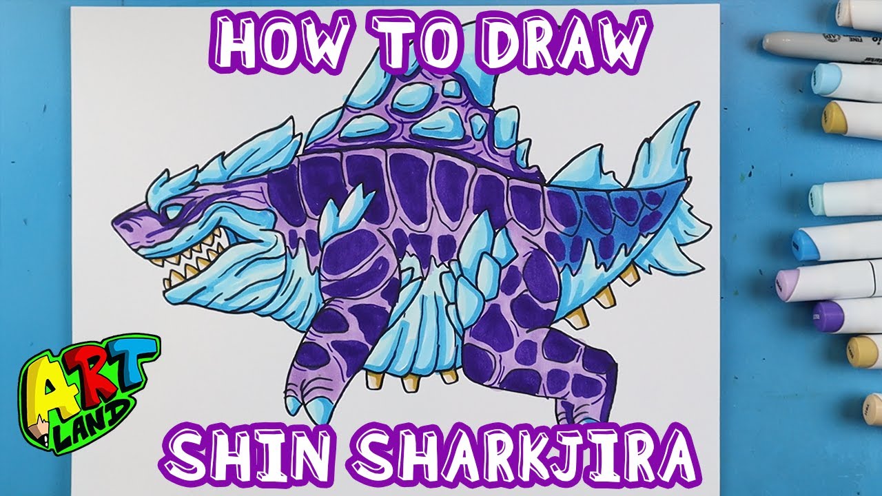 How to Draw SHIN SHARKJIRA!!!