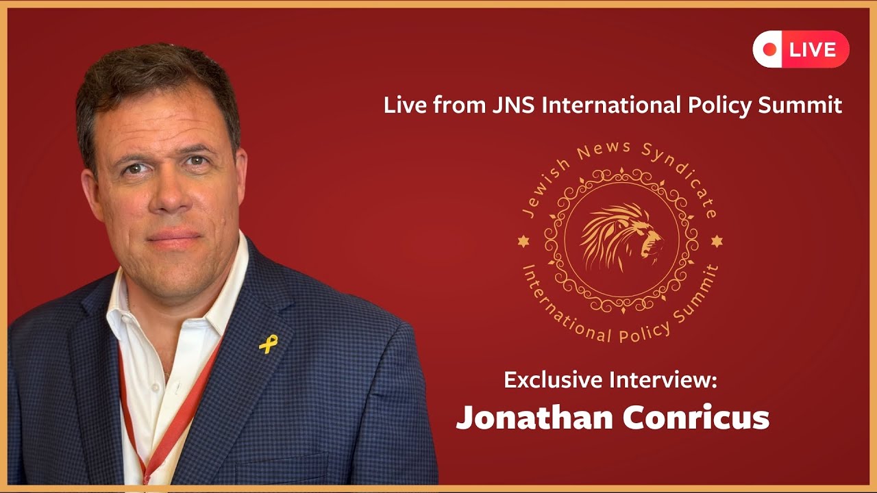 LIVE! Interview with Jonathan Conricus | JNS International Policy Summit
