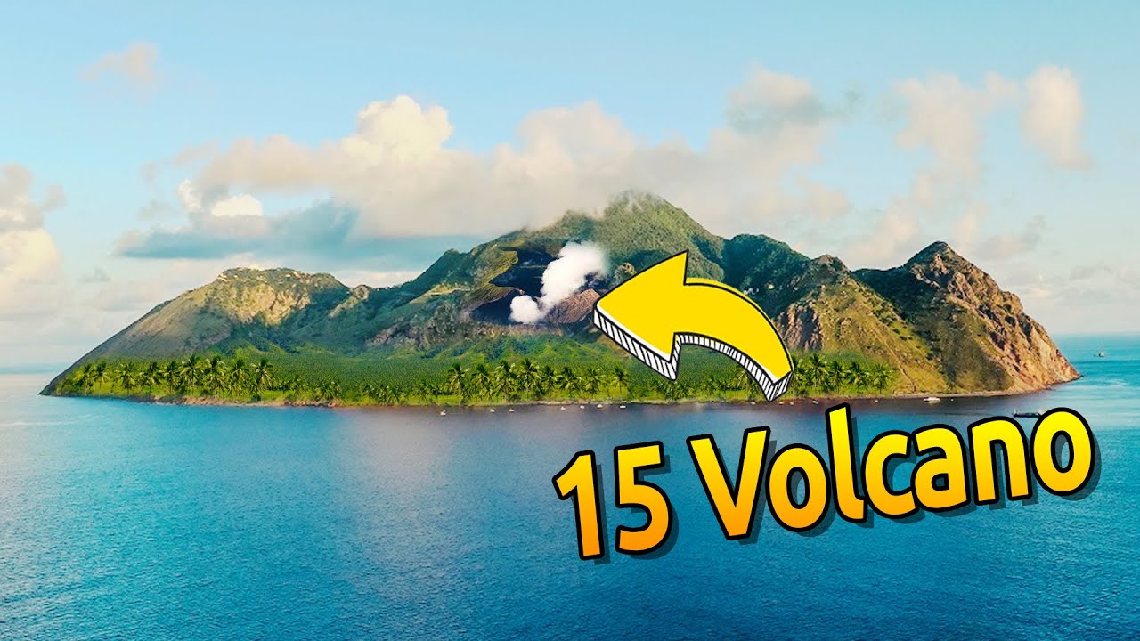 This SMALL ISLAND in Philippines is home to 15 VOLCANOES