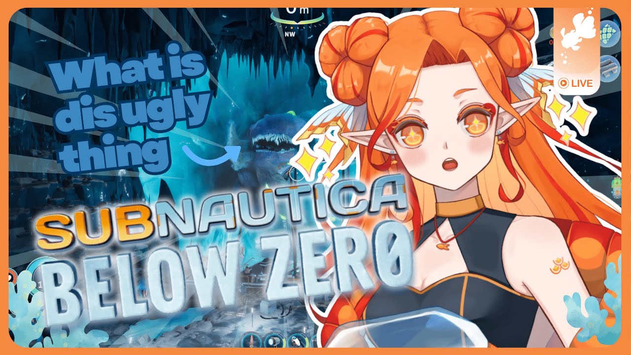 【SUBNAUTICA BELOW ZERO】I encountered my.... mother??! 🦈🦈 (JK) #VTuberID #Shorts