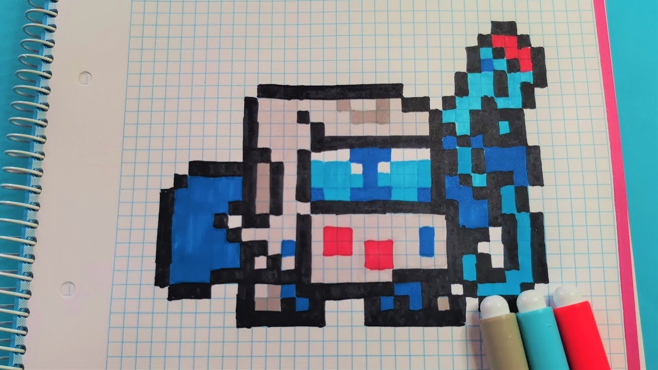Como hacer a 8 BIT de BRAWL STARS | Pixel Art