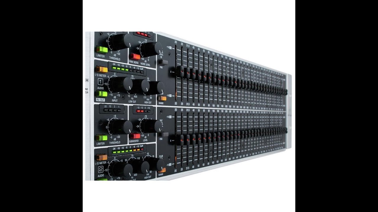 Behringer FBQ6200 Ultragraph Pro 31 Band Equalizer