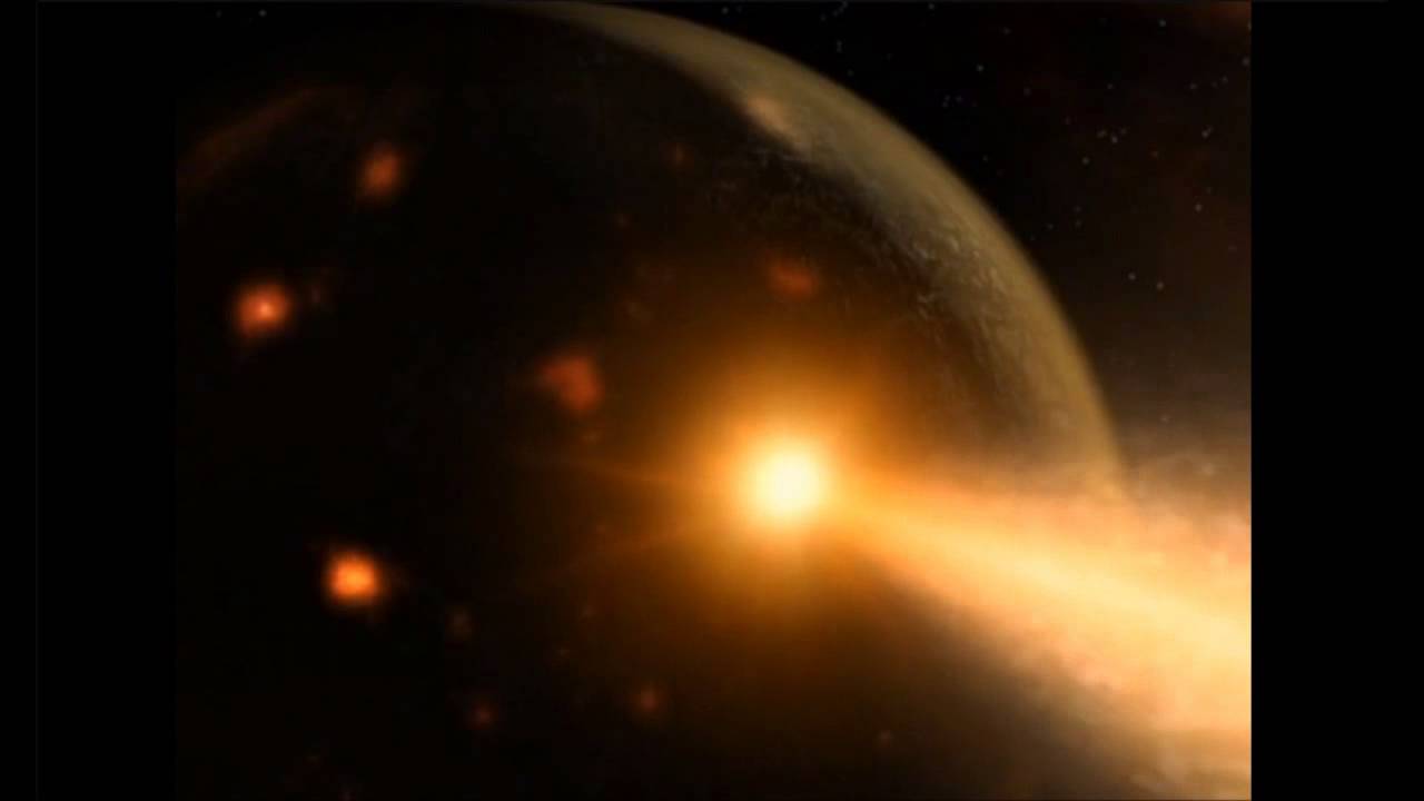 Spezies 8472 zerst&ouml;rt einen Planeten der Borg