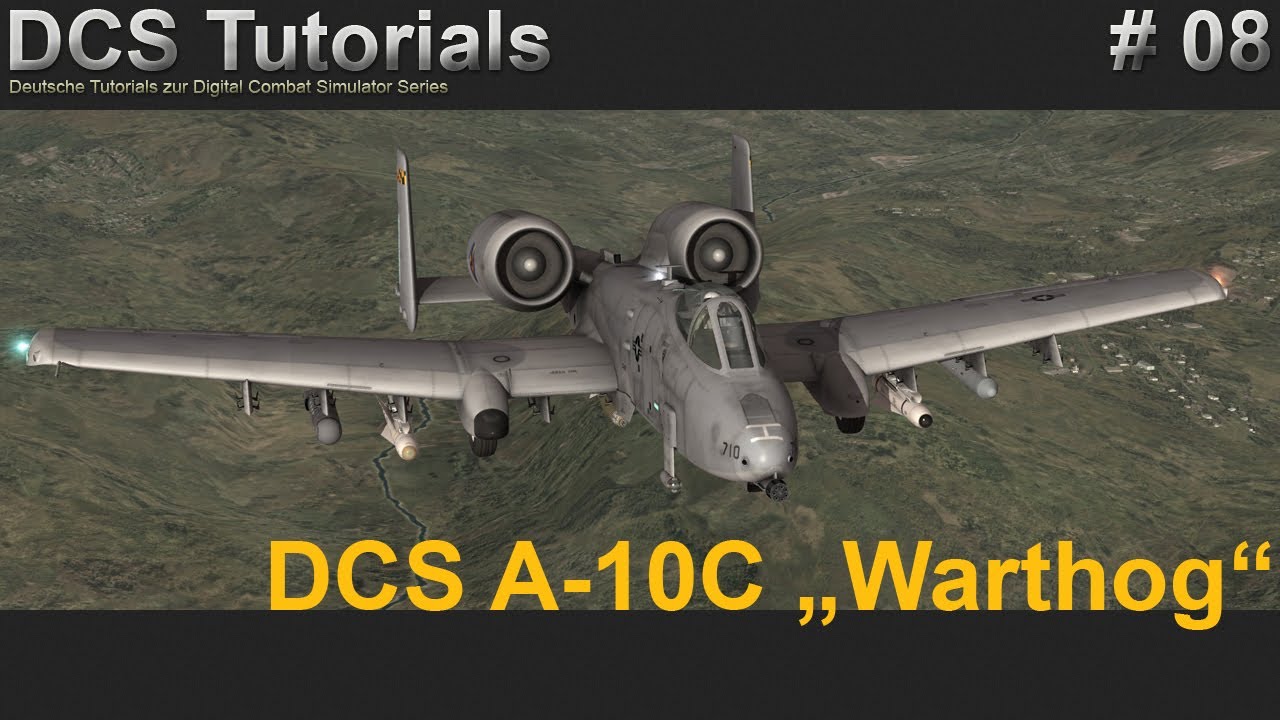 DCS: Warthog #08 [Deutsch/ Full HD] - Landen mit TACAN