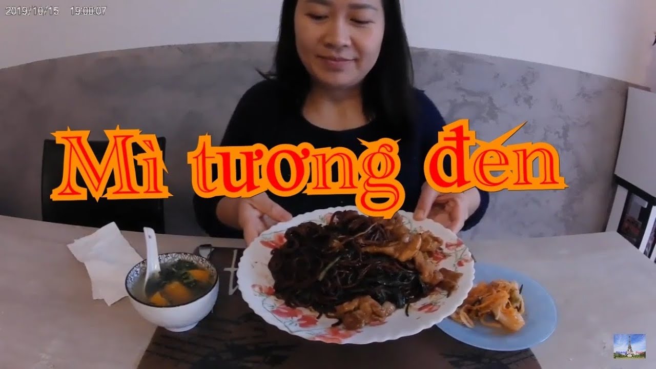 🇫🇷40/ Mì tương đen.Ngon không tưởng. Hoang Dung Paris | cuộc sống pháp