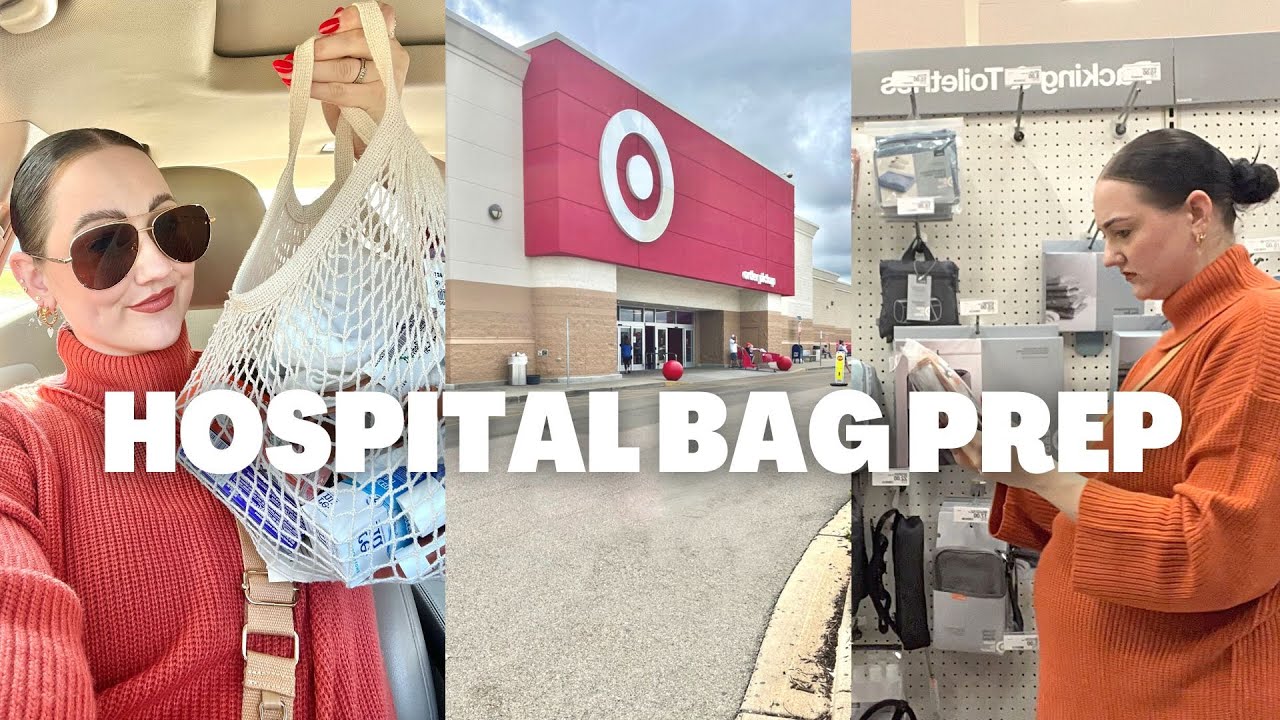 shopping for my hospital bag as a first time mom.
