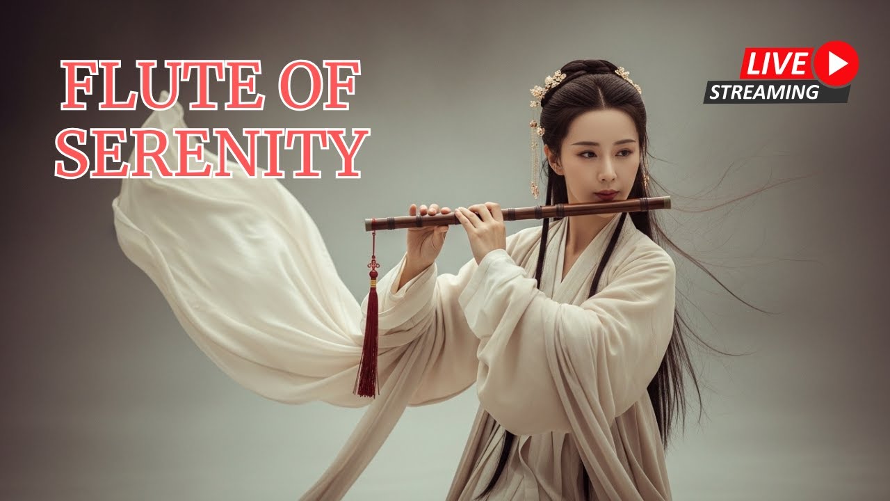 The Soul of Bamboo Flute LIVE 🎋 Traditional Instrumental for Inner Peace 竹笛之魂直播｜内心平静音乐