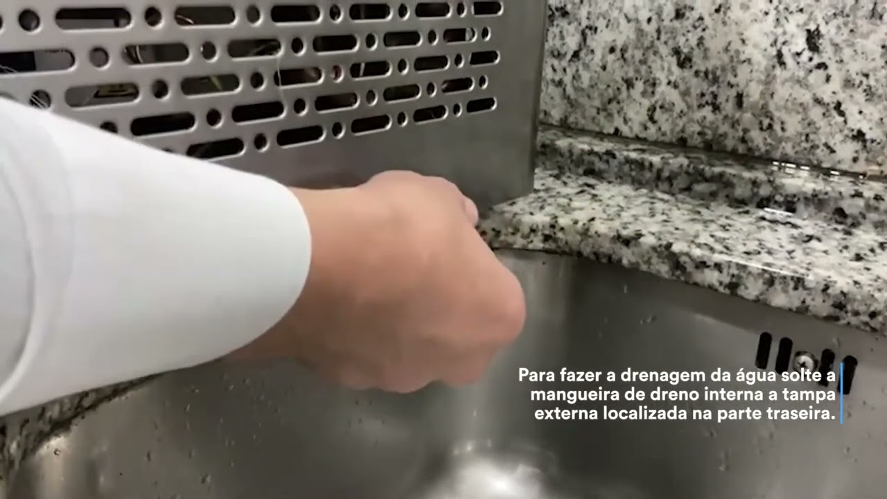 Conhe&ccedil;a a M&aacute;quina de Fazer Gelo Autom&aacute;tica 35kg por dia EOS EMG35 1080p