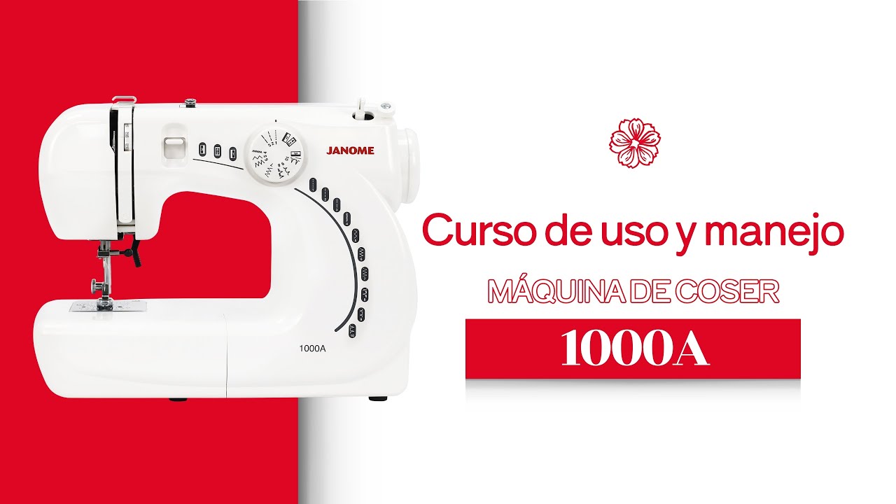 Janome Argentina - Cómo usar tu máquina de coser 1000A
