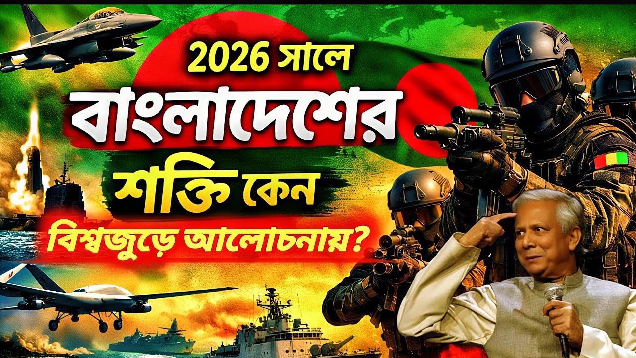 ২০২৬ সালে বাংলাদেশের শক্তি কেন বিশ্বজুড়ে আলোচনায়? 🇧🇩🔥Why Is Bangladesh’s Power in2026 Gaining? 🌍⚔️