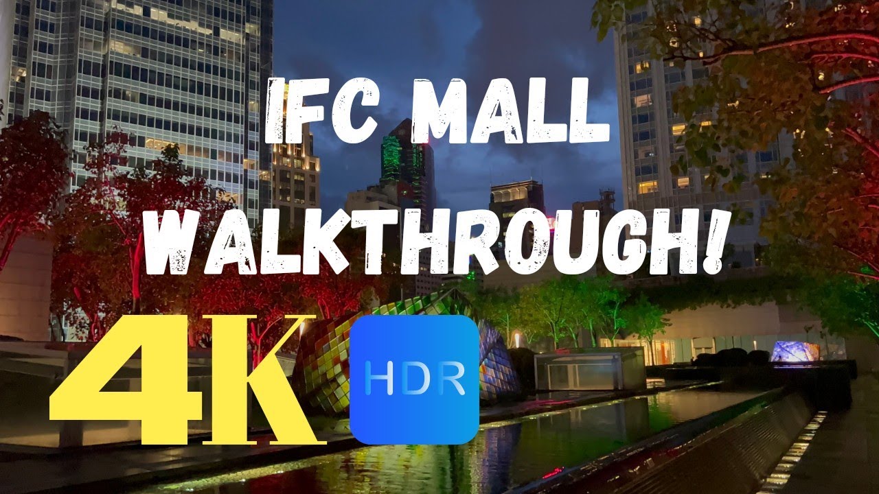 HONG KONG | CENTRAL | IFC MALL WALKTHROUGH JUNE 2023 [ 4K Ultra HD ] [ HDR ]