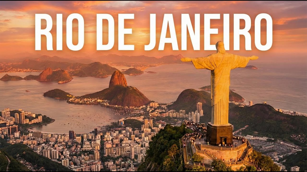Rio de Janeiro from Above: The Marvelous City in 3D and 4K 🇧🇷