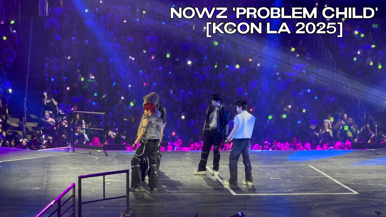 [4K] [KCON LA 2025] NOWZ (나우즈) 'Problem Child (문제아)'