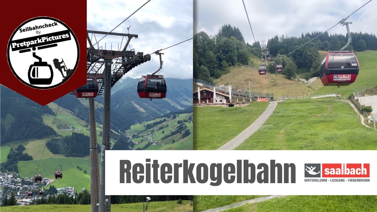 8-MGD Reiterkogelbahn Bergfahrt - Hinterglemm Austria 2023🚡