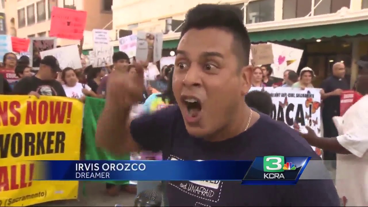 Sacramento &lsquo;Dreamers&rsquo; protest DACA decision