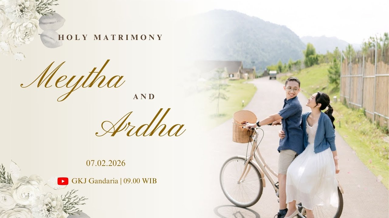 IBADAH PEMBERKATAN MEYTHA & ARDHA
