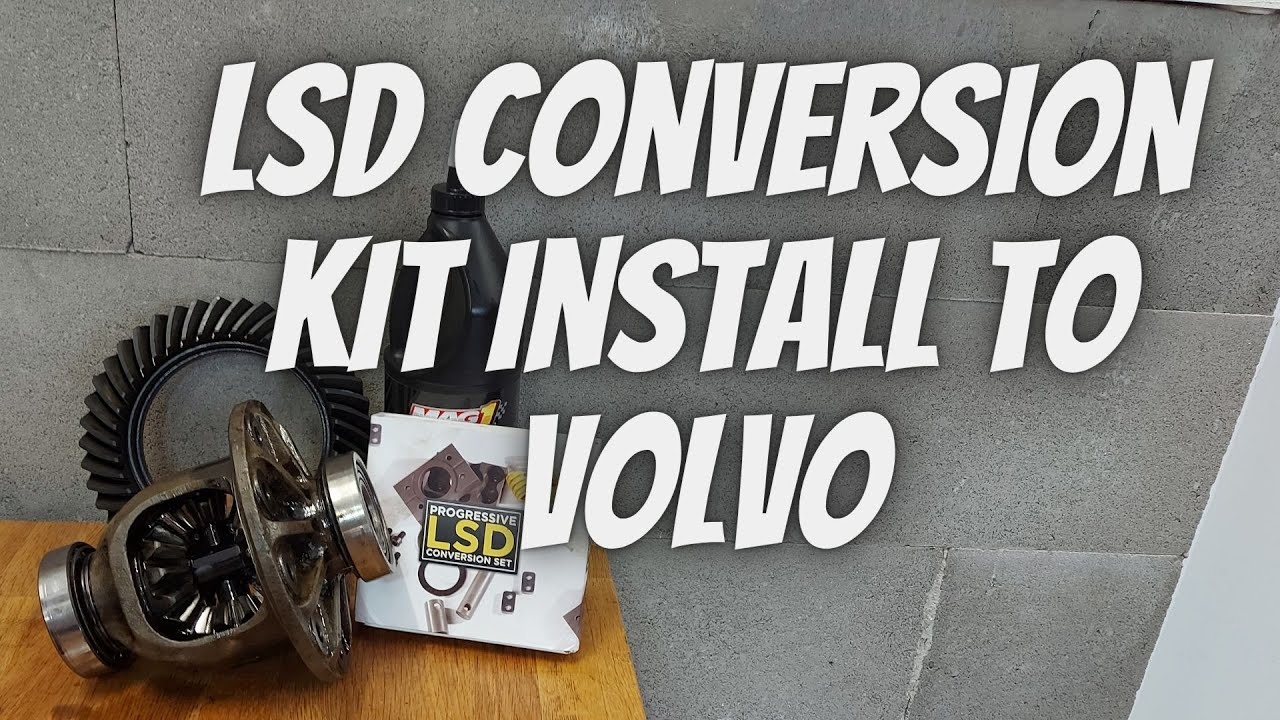 LSD conversion kit install | Volvo 145 |