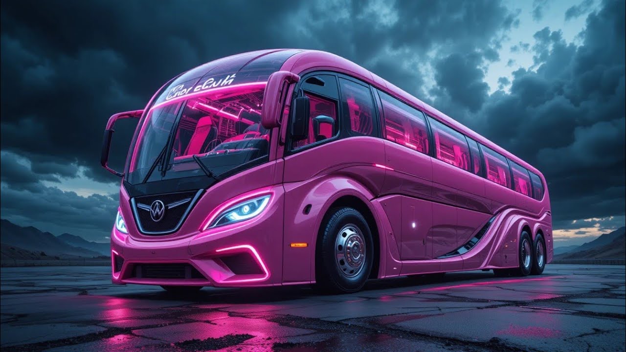 World’s First 80-Tire Mega Luxury Bus 😱 | NEXTGEN MOTORS
