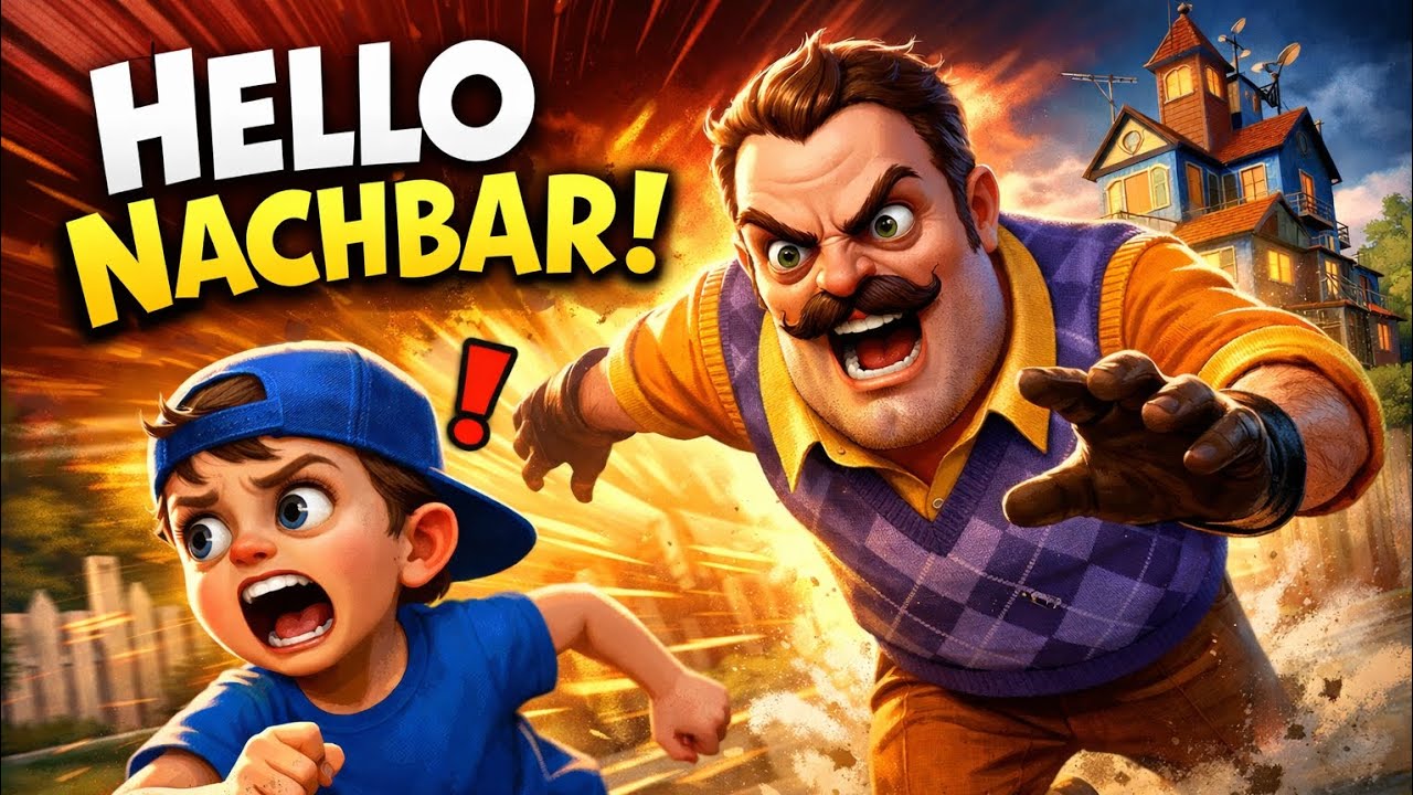 Hello Neighbor Chaos #1 : Mein erster Versuch – Was macht dieser verrückte Nachbar?!
