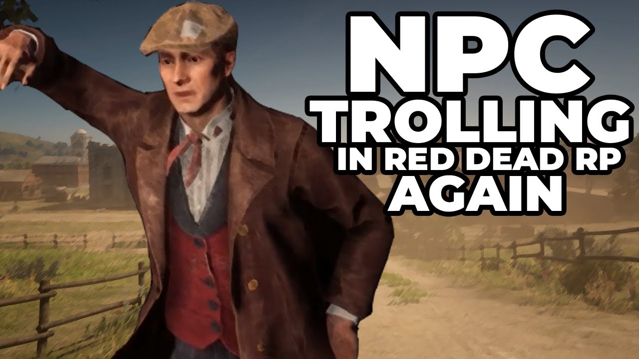 I Disguised as an NPC in Red Dead Redemption 2 Roleplay (ERP Animations on Strangers)