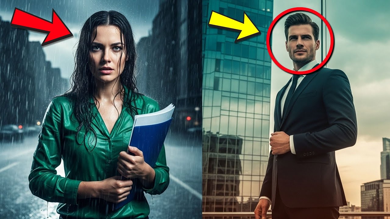È ARRIVATA al COLLOQUIO COMPLETAMENTE BAGNATA…ma ha CONQUISTATO il CUORE del MILIONARIO