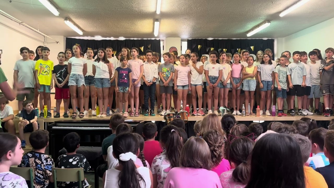  La vida es hoy. Coro Santiago el Mayor. @HermidaGonzalo. Concierto fin de curso 2025.