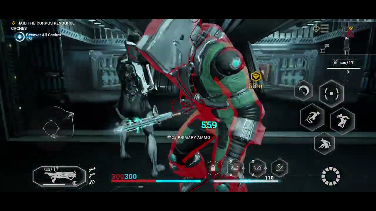 Warframe mobile gameplay 