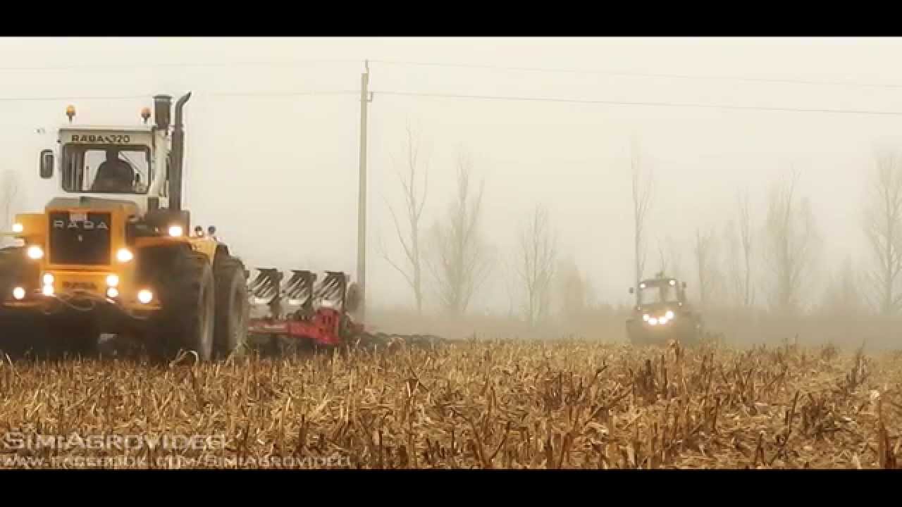 Őszi mélyszántás: Rába 320 JD PowerTech + New Holland Fiatagri 180-90