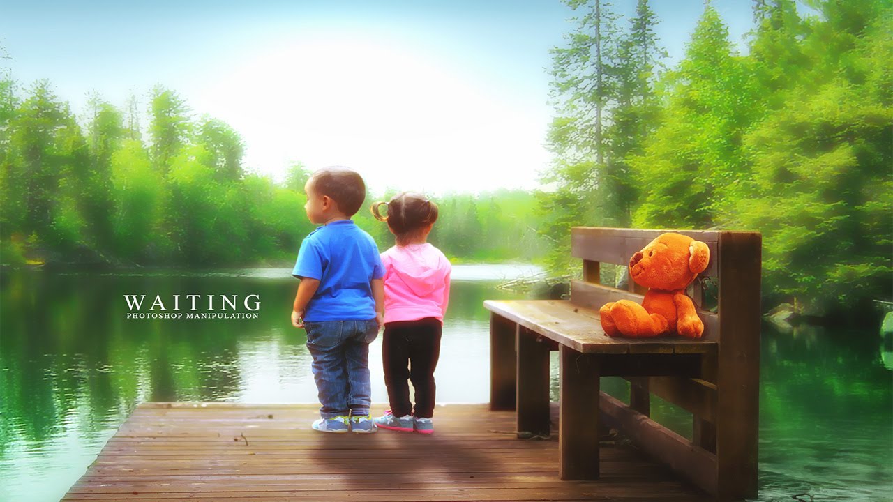 Waiting - Photoshop Photo Manipulation Tutorial