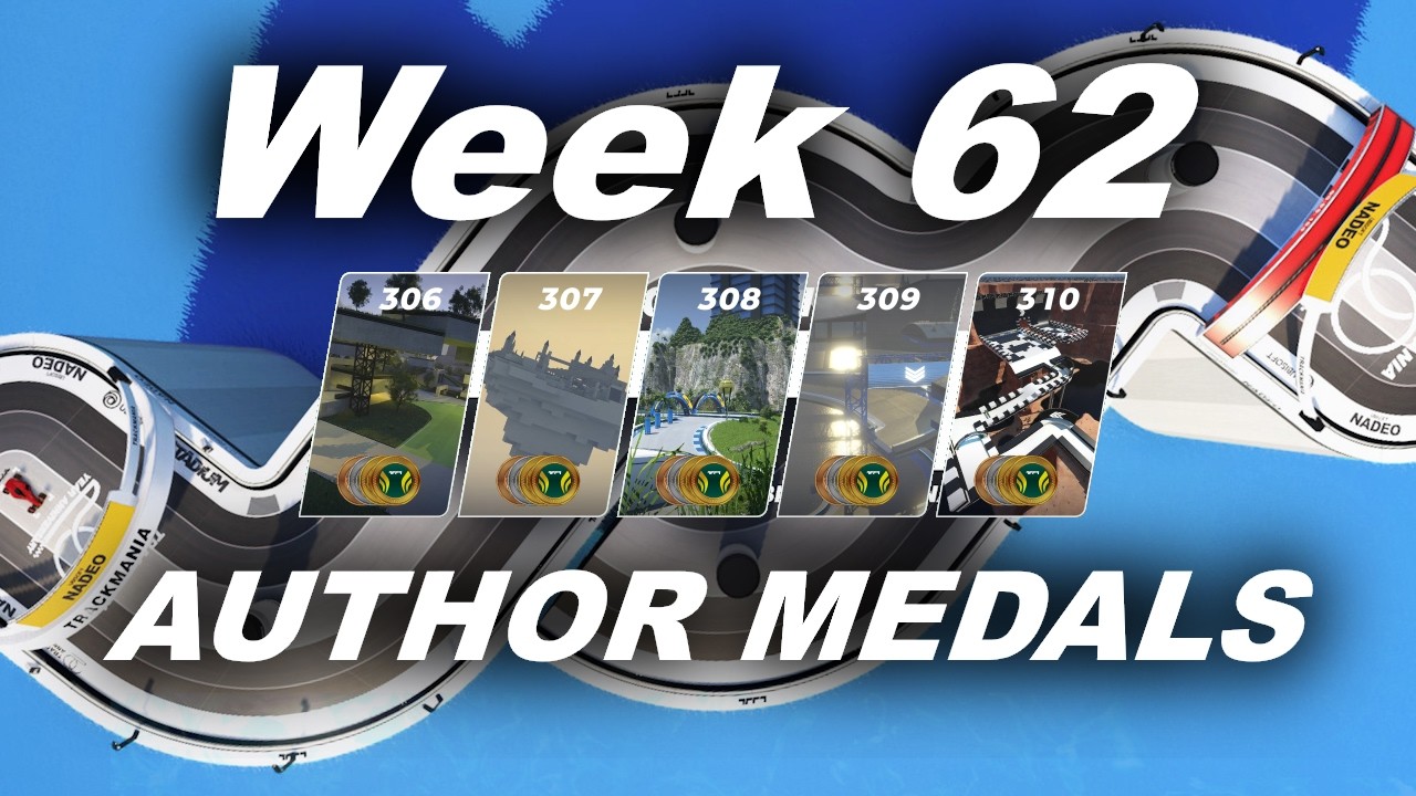 Trackmania Weekly Shorts   Week 62 Author Medals, Week 61 World Records