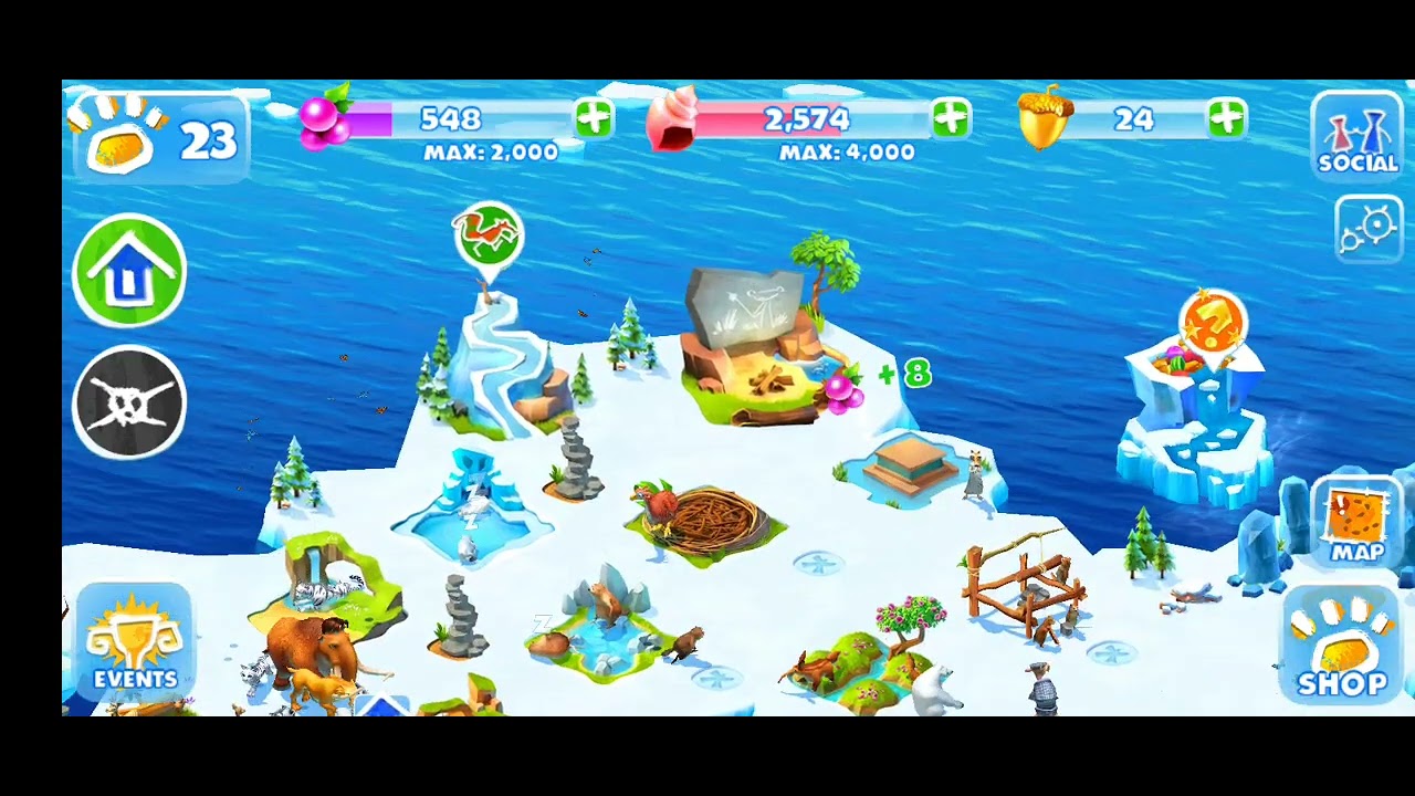 exploring sula sea cliffs | playing ice age adventure part 9