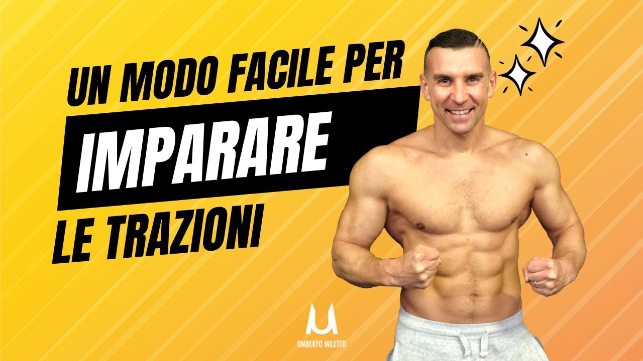 Come imparare a fare trazioni alla sbarra nel modo migliore